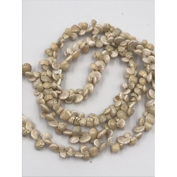 Sea shell‎ Bead Necklaces 32” Long Infinity Style Beach Surfer Ocean Coast  Lot - Picture 6 of 8